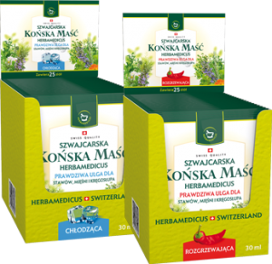 MAŚĆ KOŃSKA CHŁODZĄCA 30ml x 20 saszetek