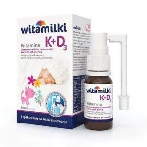WITAMILKI WITAMINA K+D3 aerozol 10ml