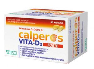 Calperos Vita-D3 forte x 60 kapsułek