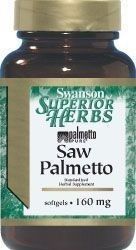 SWANSON Saw Palmetto extract 160mg x 120 kapsułek