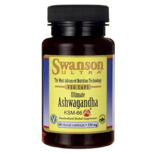 SWANSON Ashwagandha KSM-66 250mg x 60 kapsułek
