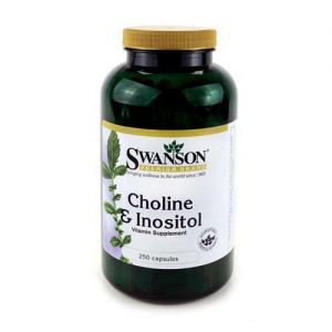 SWANSON Cholina & Inozytol x 250 kapsułek