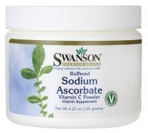 SWANSON Witamina C (buforowany L-askorbian sodu) 120g