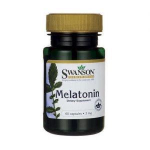 SWANSON Melatonina 3mg x 60 kapsułek