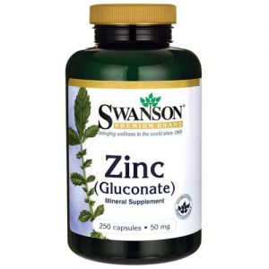 SWANSON Cynk glukonian 30mg x 250 tabletek