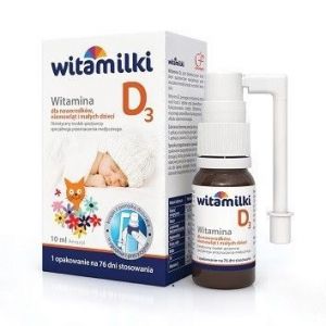WITAMILKI WITAMINA D3 aerozol 10ml