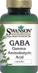 SWANSON GABA 500mg x 100 kapsułek