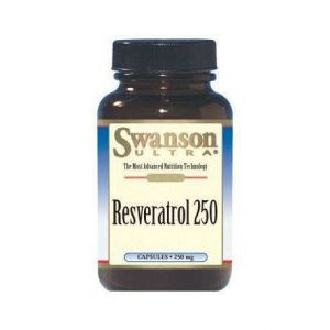 SWANSON Resweratrol 250mg x 30 kapsułek
