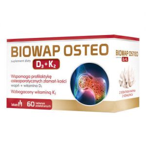 Biowap Osteo D3 + K2 x 60 tabletek