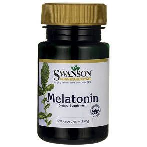 SWANSON Melatonina 3mg x 120 kapsułek