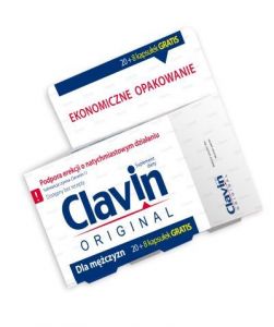 CLAVIN x 20 kapsułek + 8 kapsułek GRATIS