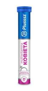 Plusssz Kobieta + multiwitamina x 24 tabletki musujące