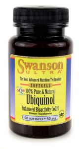 SWANSON Ubiquinol 50mg x 60 kapsułek