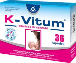 K-Vitum Witamina K x 36 kapsułek twist-off