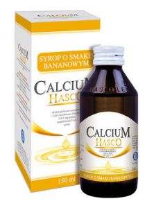 CALCIUM HASCO Syrop o smaku bananowym 150ml