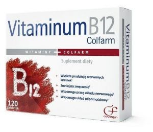VITAMINUM B12 Colfarm x 120 tabletek