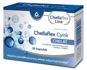 Chellaflex Cynk x 36 kapsułek