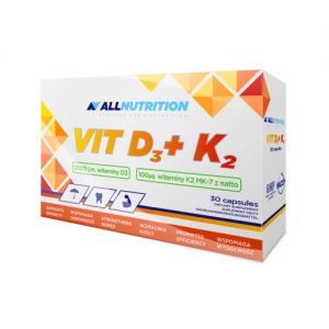 ALLNUTRITION D3 + K2 x 30 kapsułek