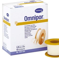 PLASTER OMNIPOR 1,25cm x 5m x 1 sztuka
