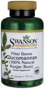SWANSON Glukomannan 700mg x 90 kapsułek