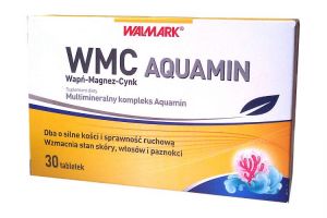 WMC AQUAMIN Wapń Magnez Cynk x 30 tabletek