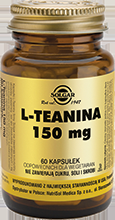SOLGAR L-Teanina 150mg x 60 kapsułek
