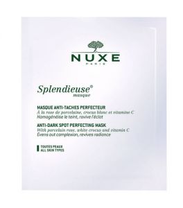 NUXE Splendieuse Upiększająca maseczka redukująca przebarwienia skóry 6 saszetek x 21ml