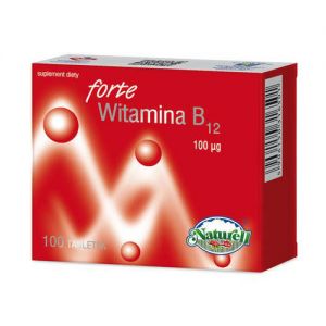 Witamina B12 Forte 100mcg x 100 tabletek - koniec serii