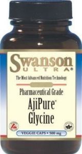 SWANSON AjiPure Glicyna 500mg x 60 kapsułek