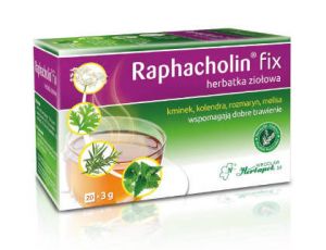 Raphacholin fix herbatka ziołowa na dobre trawienie 3g x 20 saszetek