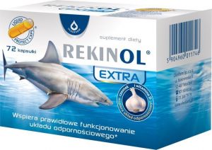 Rekinol Extra 500mg x 72 kapsułki