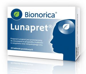 LUNAPRET x 20 tabletek
