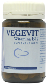 VEGEVIT Witamina B12 x 100 tabletek