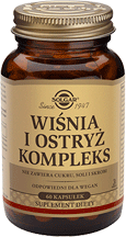 SOLGAR Wiśnia i Ostryż kompleks x 60 kapsułek