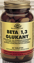 SOLGAR Beta 1,3 Glukany x 60 tabletek