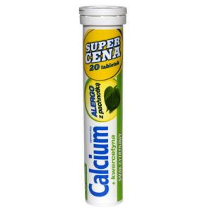 Calcium Alergo z pachnotką x 20 tabletek musujących