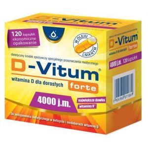 D-VITUM Forte 4000 j.m. x 120 kapsułek