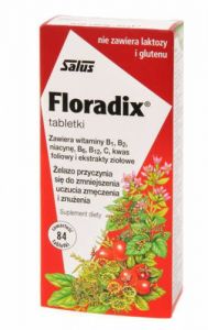 Floradix x 84 tabletki