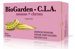BioGarden - CLA ananas + chrom x 50 kapsułek