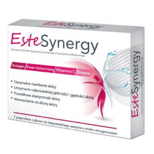 EsteSynergy Płyn o smaku winogronowym 25ml x 7 pojemników