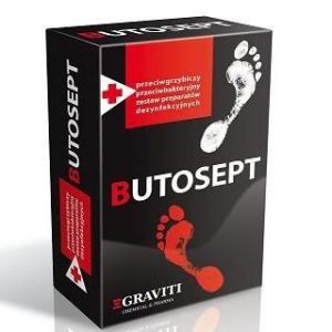 Butosept płyn + zasypka przeciwgrzybicza do stóp i paznokci 100ml + 50g