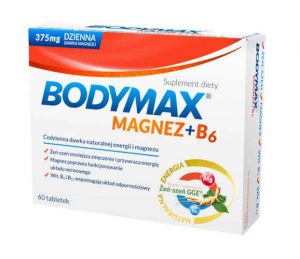 Bodymax Magnez + B6 x 60 tabletek