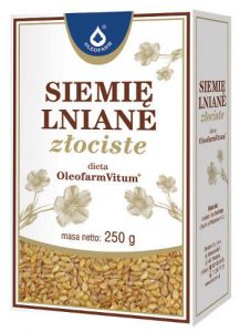 SIEMIE LNIANE złociste 250g