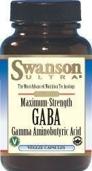 SWANSON GABA forte 750mg x 60 kapsułek