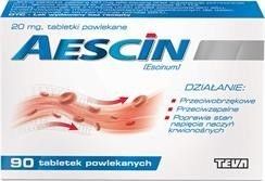 AESCIN 0,2 x 90 tabletek