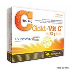 OLIMP Gold-Vit C 500 Plus x 30 kaps.