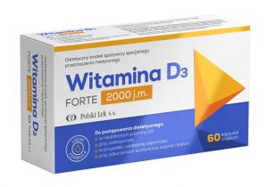 Witamina D3 Forte 2000 j.m. x 60 kapsułek