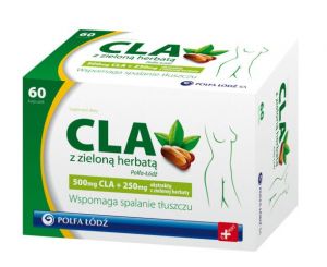 CLA z zieloną herbatą x 60 kapsułek