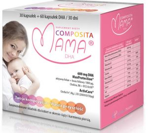 Composita Mama DHA 30 kapsułek + 60 kapsułek