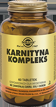 SOLGAR Karnityna kompleks x 60 tabletek